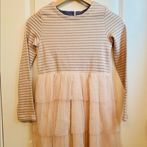 Mini Boden Light pink tulle dress